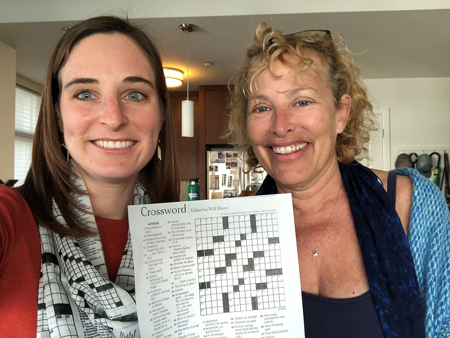 Monday February 18 2019 NYT Crossword 68 Across