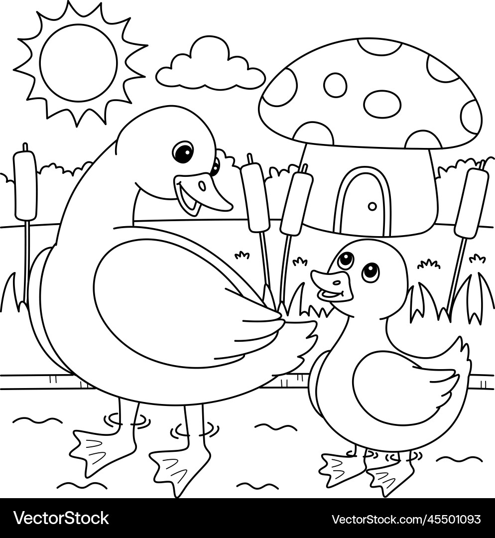 duckling pictures to color