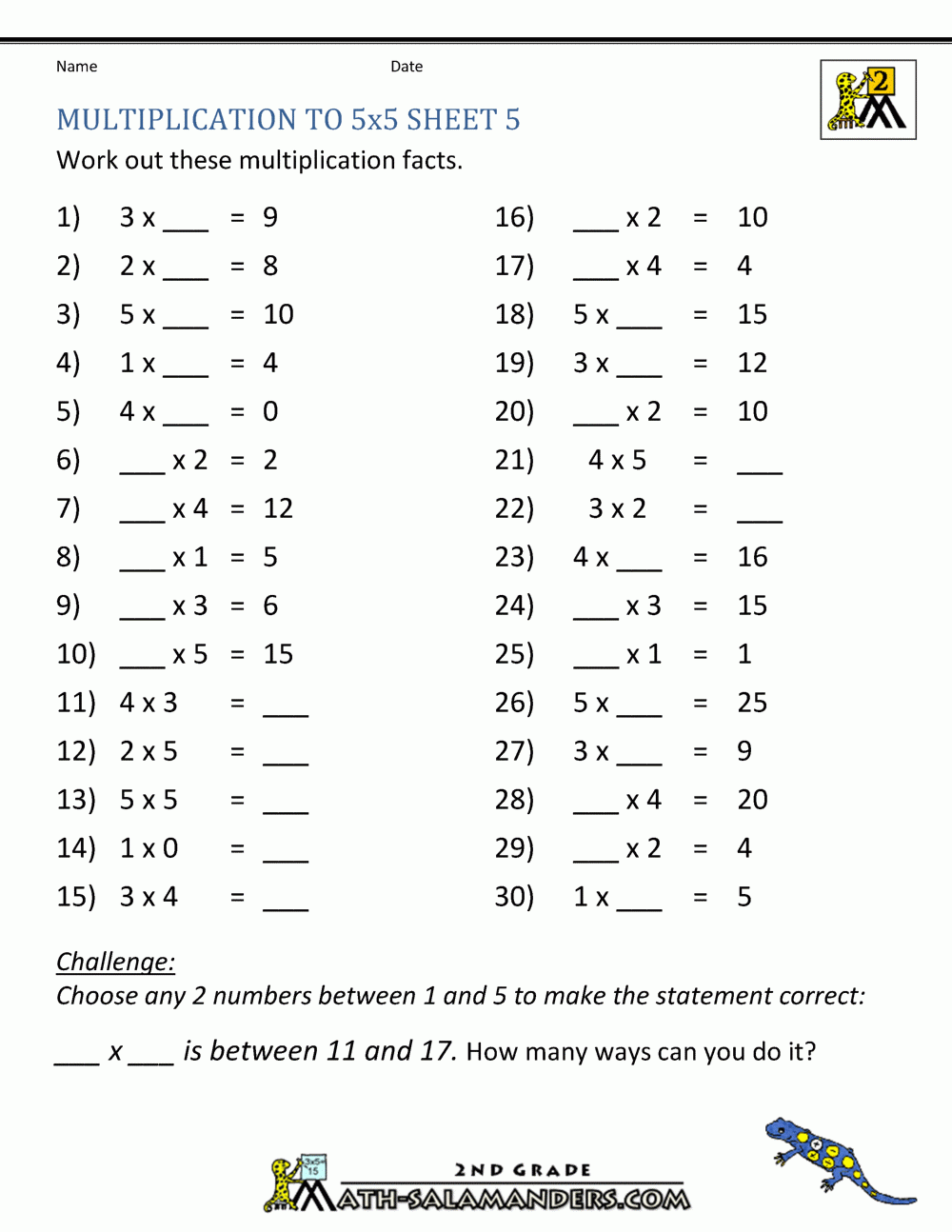 multiply by 5 worksheet multiply by 5 worksheet