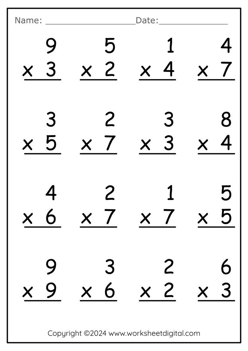 multiplication worksheets grade 2 multiplication worksheets grade 2