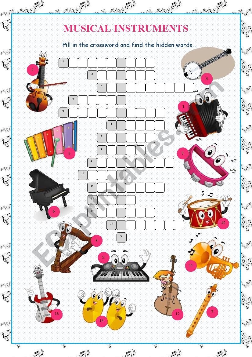 wind instrument crossword clue