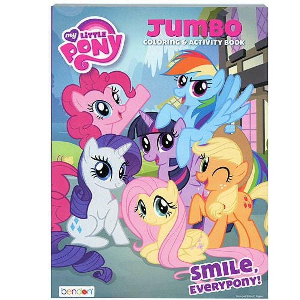 My Little Pony 80pg Coloring Book Walmart