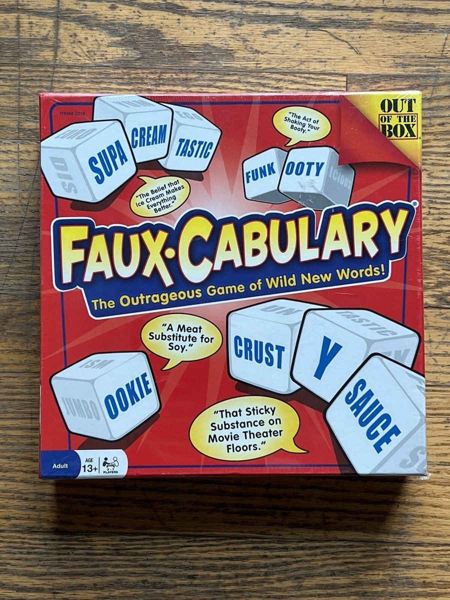 NEW Faux Cabulary Game The Outrageous Game Of Wild New Words Adult Party 13 EBay NEW Faux Cabulary Game The Outrageous Game Of Wild New Words Adult Party 13 EBay