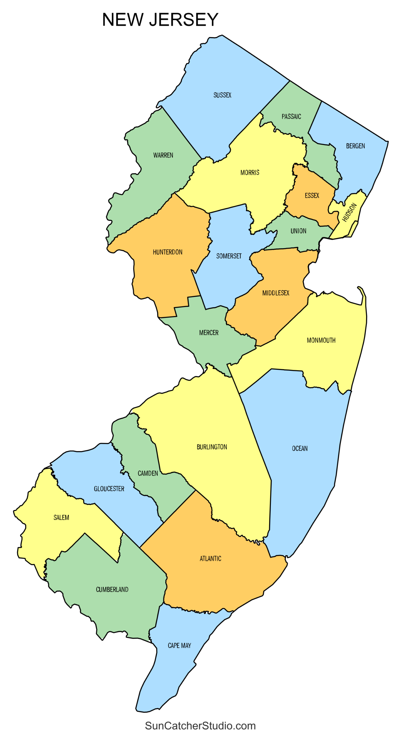 New Jersey County Map Printable State Map With County Lines Free Printables Lettering SVG Files Tools Apps New Jersey County Map Printable State Map With County Lines Free Printables Lettering SVG Files Tools Apps