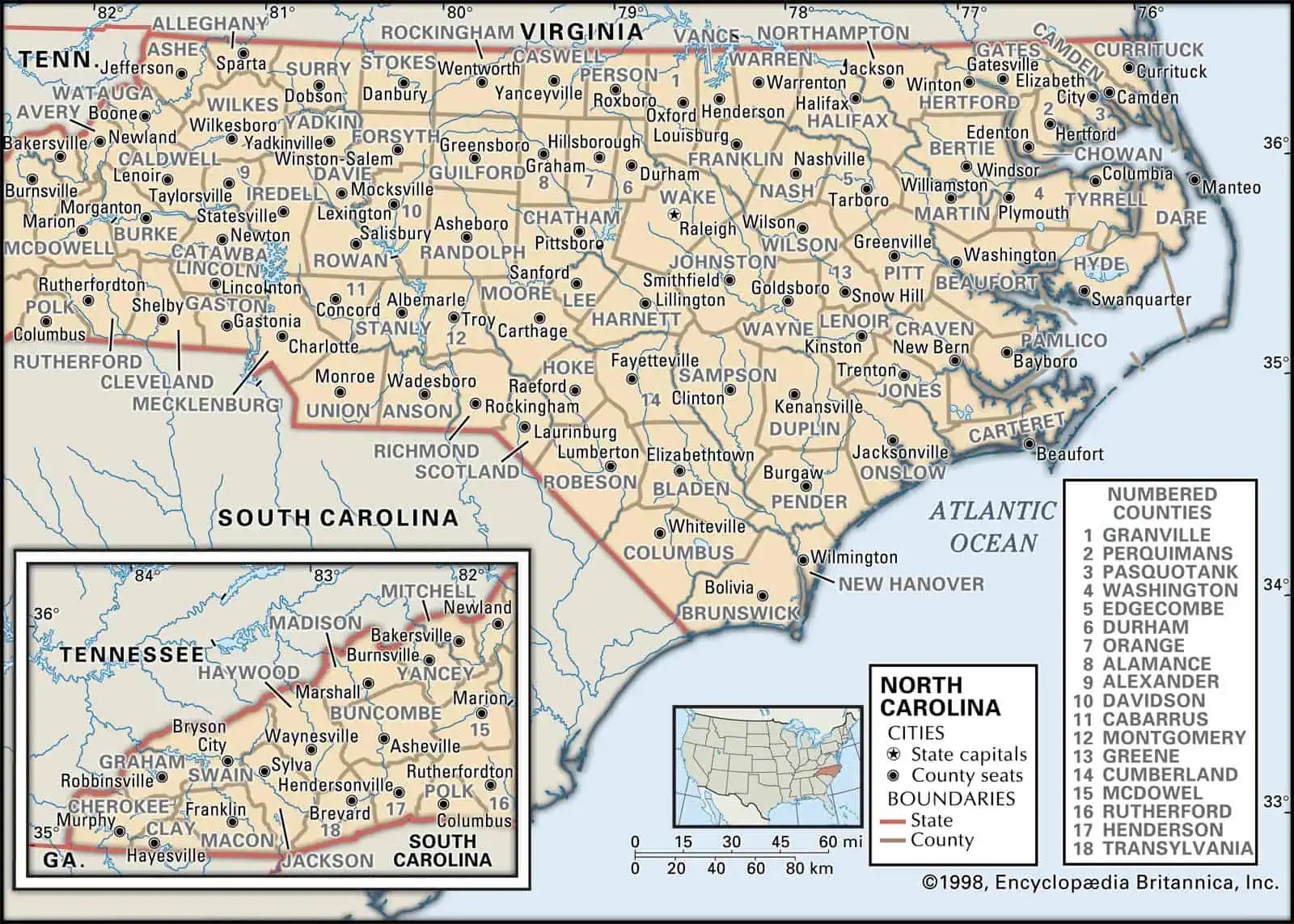 North Carolina County Maps Interactive History Complete List North Carolina County Maps Interactive History Complete List