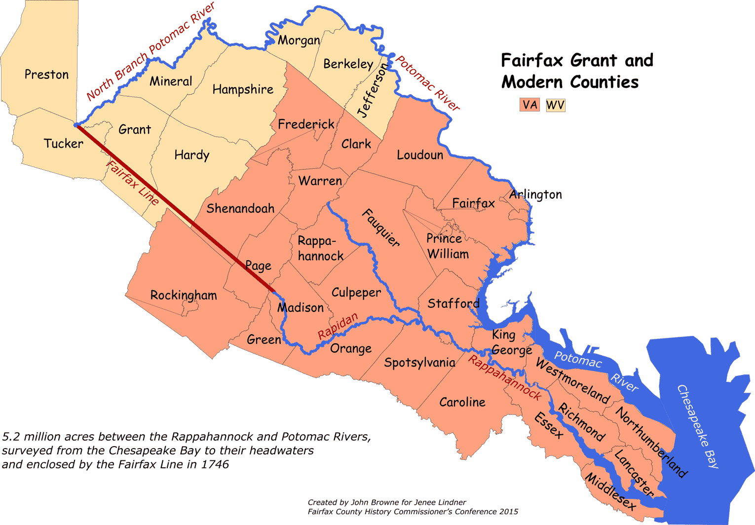 northern virginia county map northern virginia county map