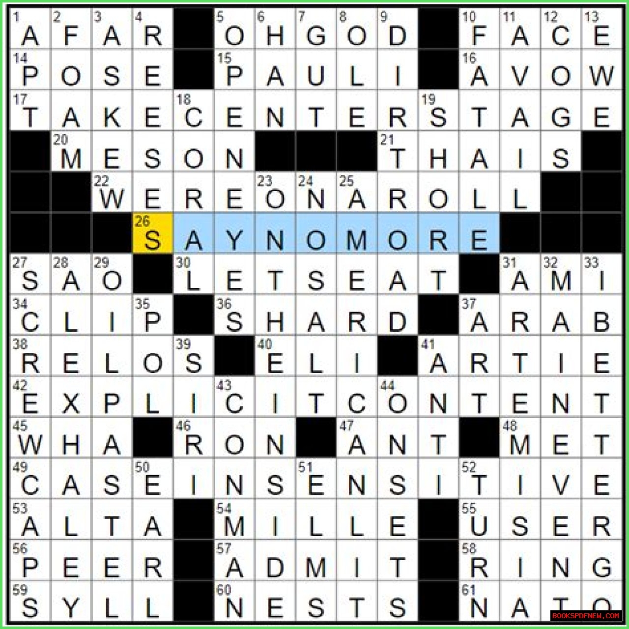 Not Up For A Proposal NYT Crossword Clue Not Up For A Proposal NYT Crossword Clue