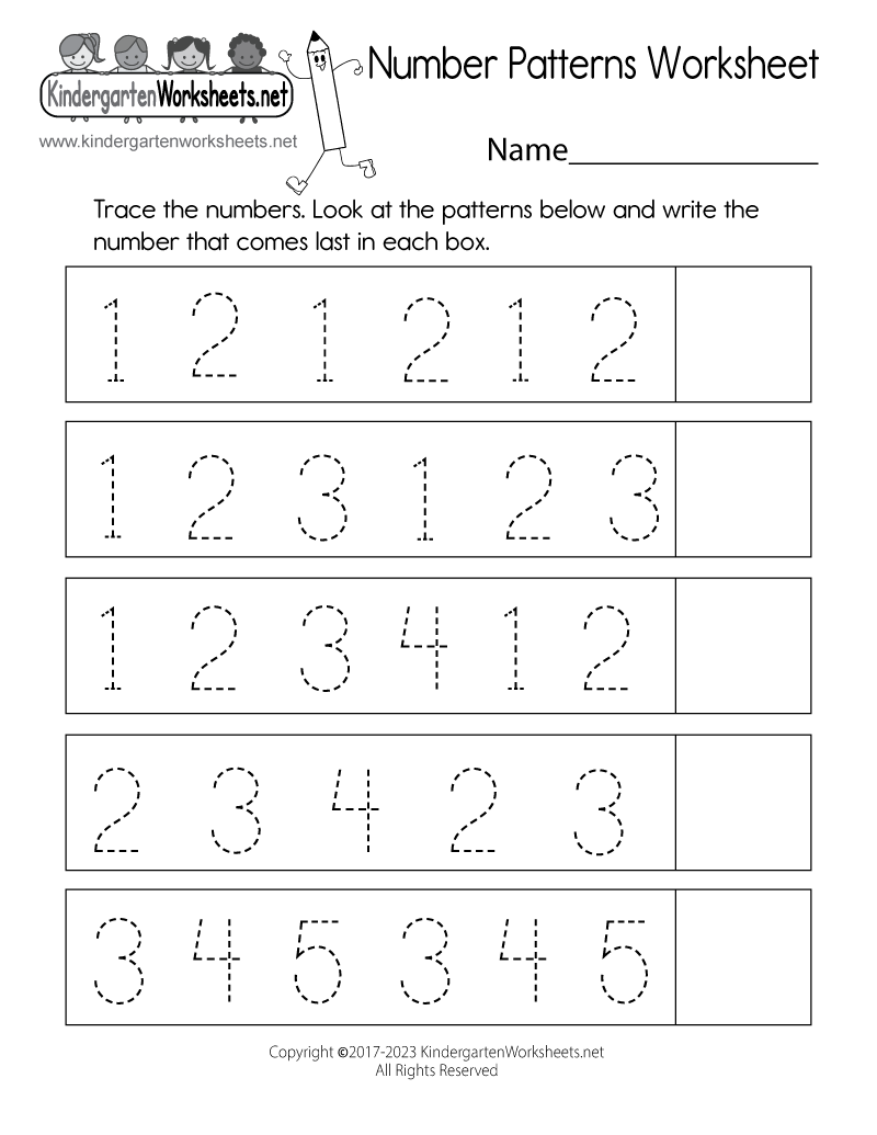 Number Patterns Worksheet Free Printable Digital PDF Number Patterns Worksheet Free Printable Digital PDF