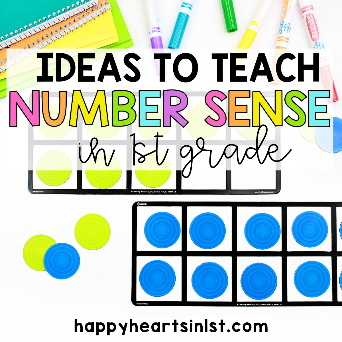 Number Sense In First Grade Ideas And Activities Happy Hearts In 1st