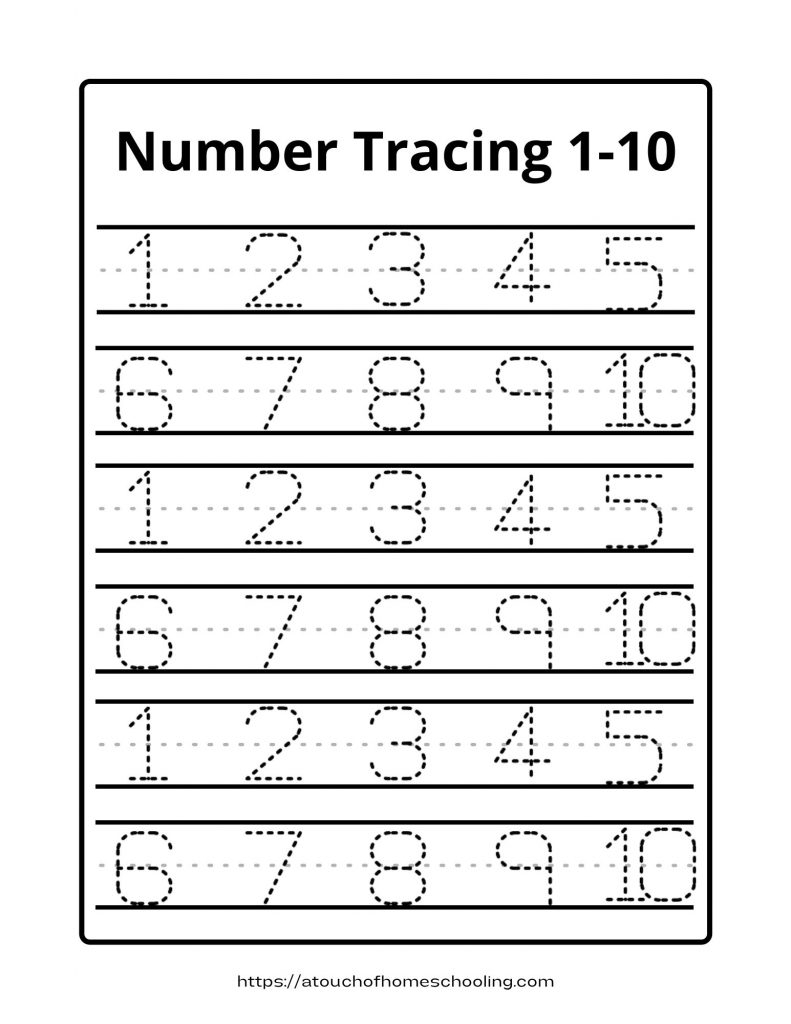 Number Tracing 1 20 PDF Free Printable Worksheets Number Tracing 1 20 PDF Free Printable Worksheets
