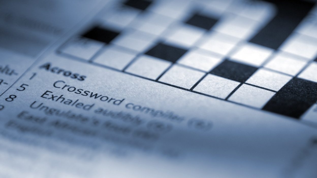a and the grammatically crossword clue