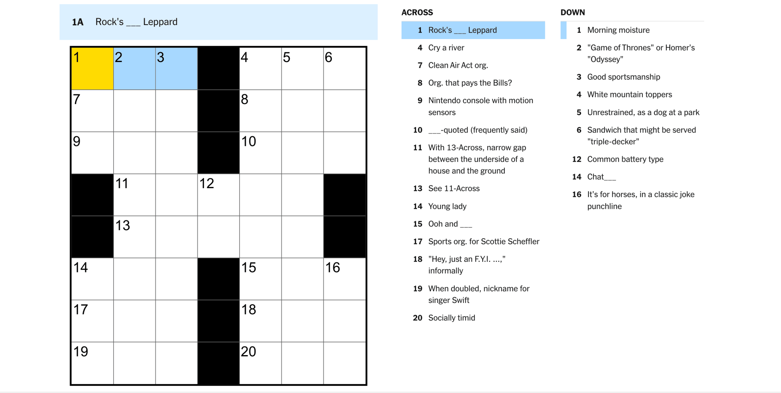 NYT Mini Crossword Hints Clues And Answers For Friday February 28 2026 Technobezz