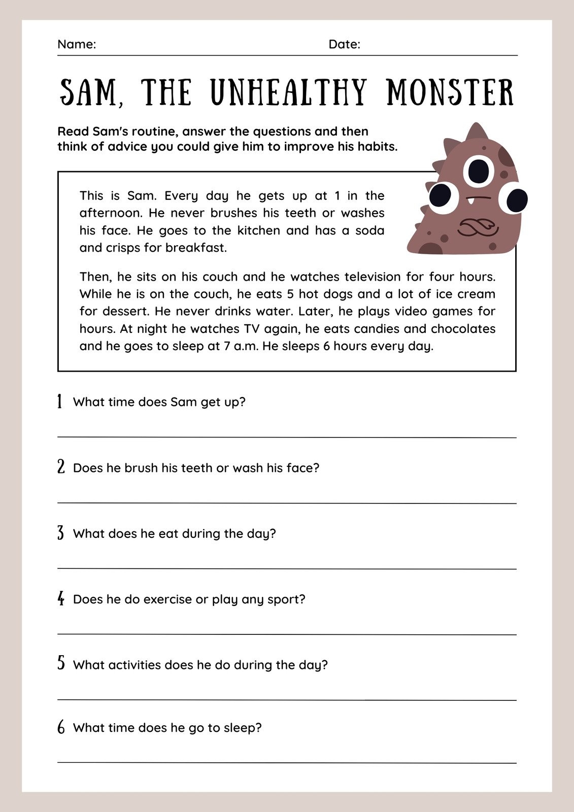 Page 5 Free Custom And Printable Reading Worksheet Templates Canva Page 5 Free Custom And Printable Reading Worksheet Templates Canva