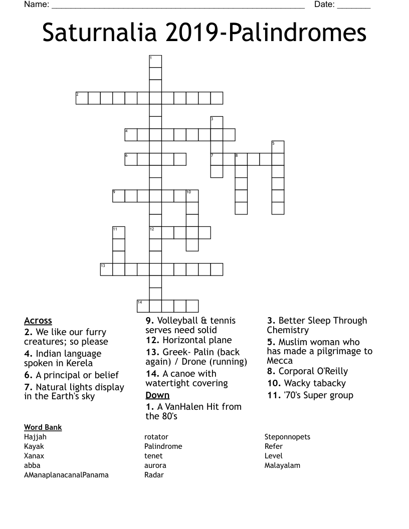 Palindromes Word Search WordMint Palindromes Word Search WordMint
