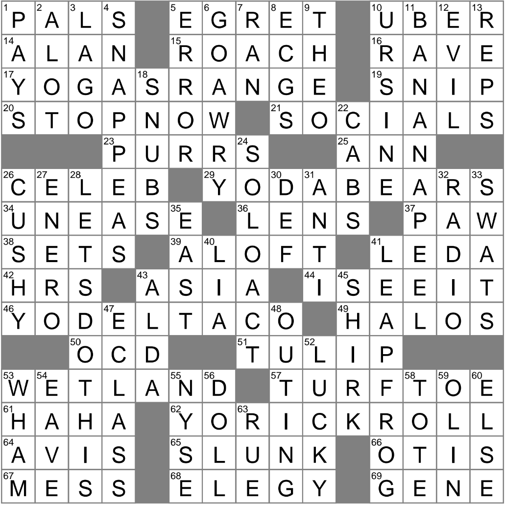 Party With Glow Sticks Crossword Clue Archives LAXCrossword