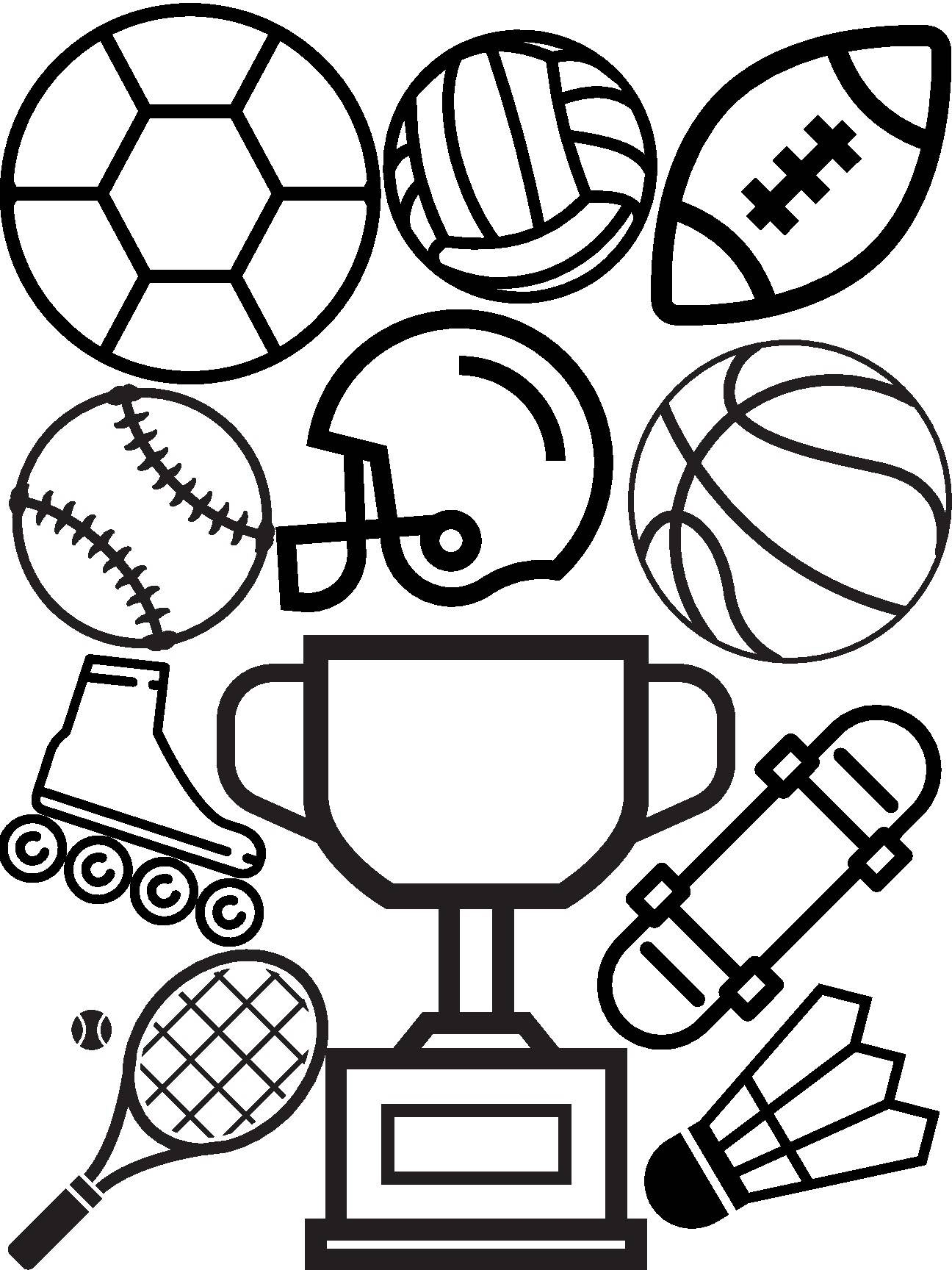 PE Sports Coloring Pages Posters By Miss E Adapted PE TPT PE Sports Coloring Pages Posters By Miss E Adapted PE TPT