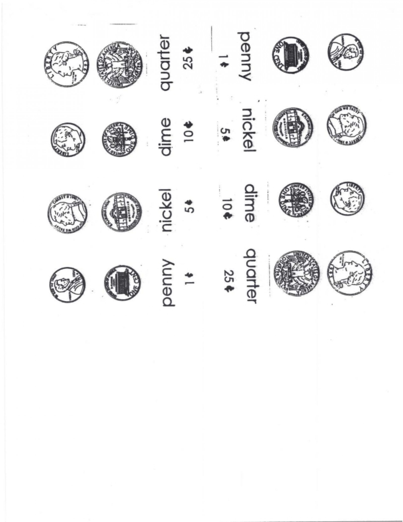 Pennies Nickels Dimes And Quarters LoveToTeach