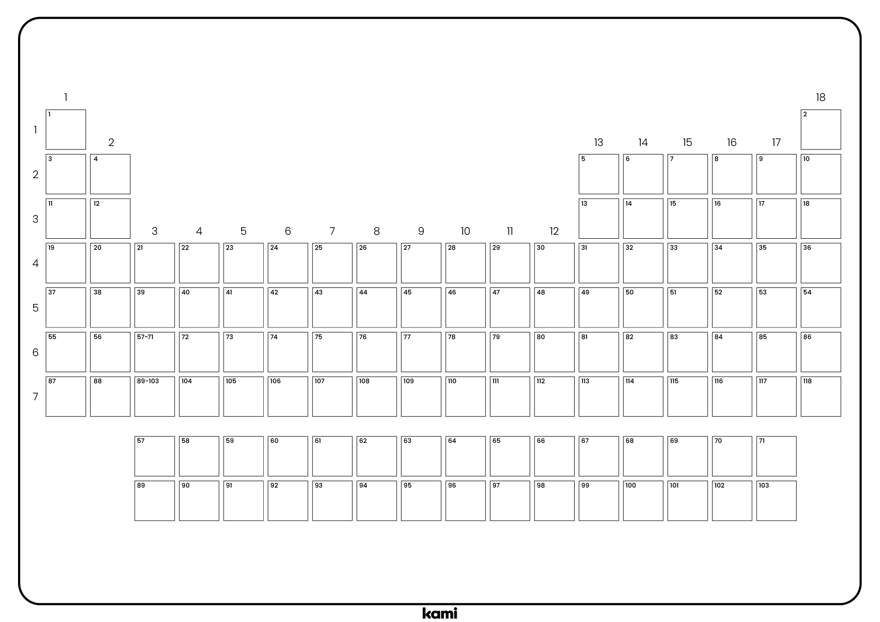 Periodic Table Blank For Teachers Perfect For Grades 10th Worksheets Library Periodic Table Blank For Teachers Perfect For Grades 10th Worksheets Library