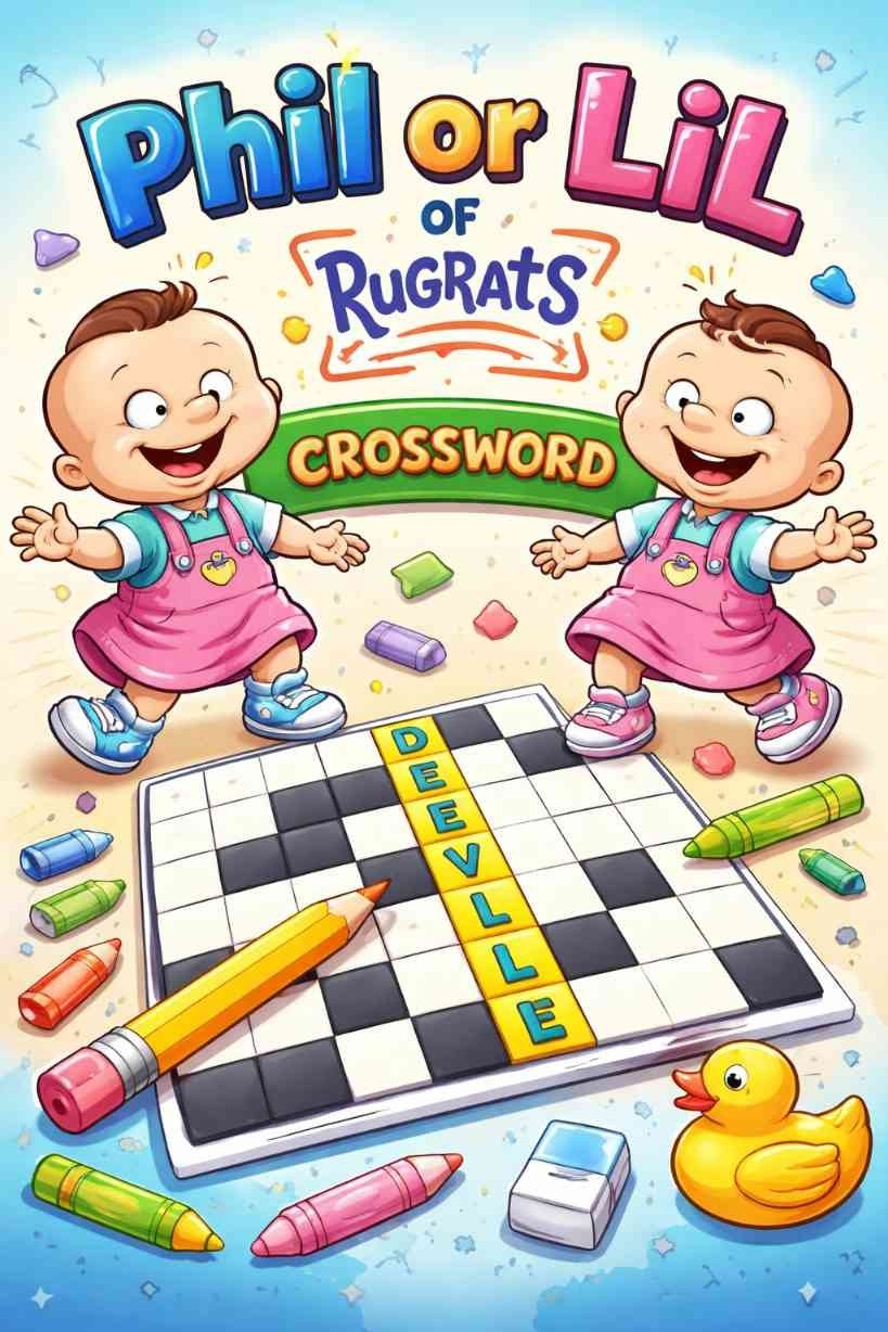 Phil Or Lil Of Rugrats Crossword Clue Answer And Puzzle Guide
