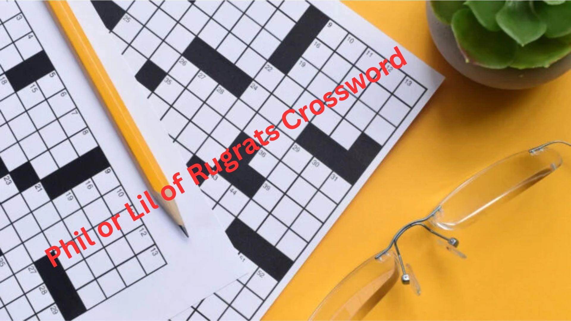 Phil Or Lil Of Rugrats Crossword Explained Why The Answer Is TWIN Harbor Winds Trailer Park