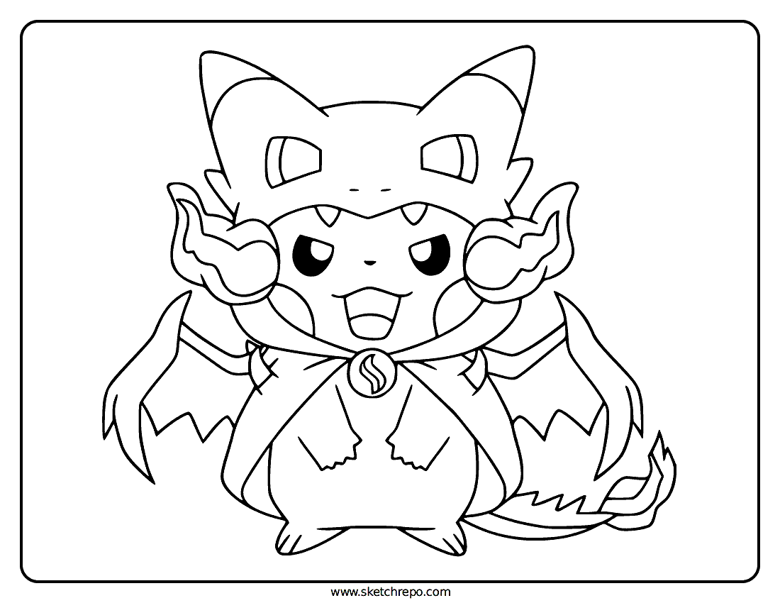 charizard pokemon coloring page