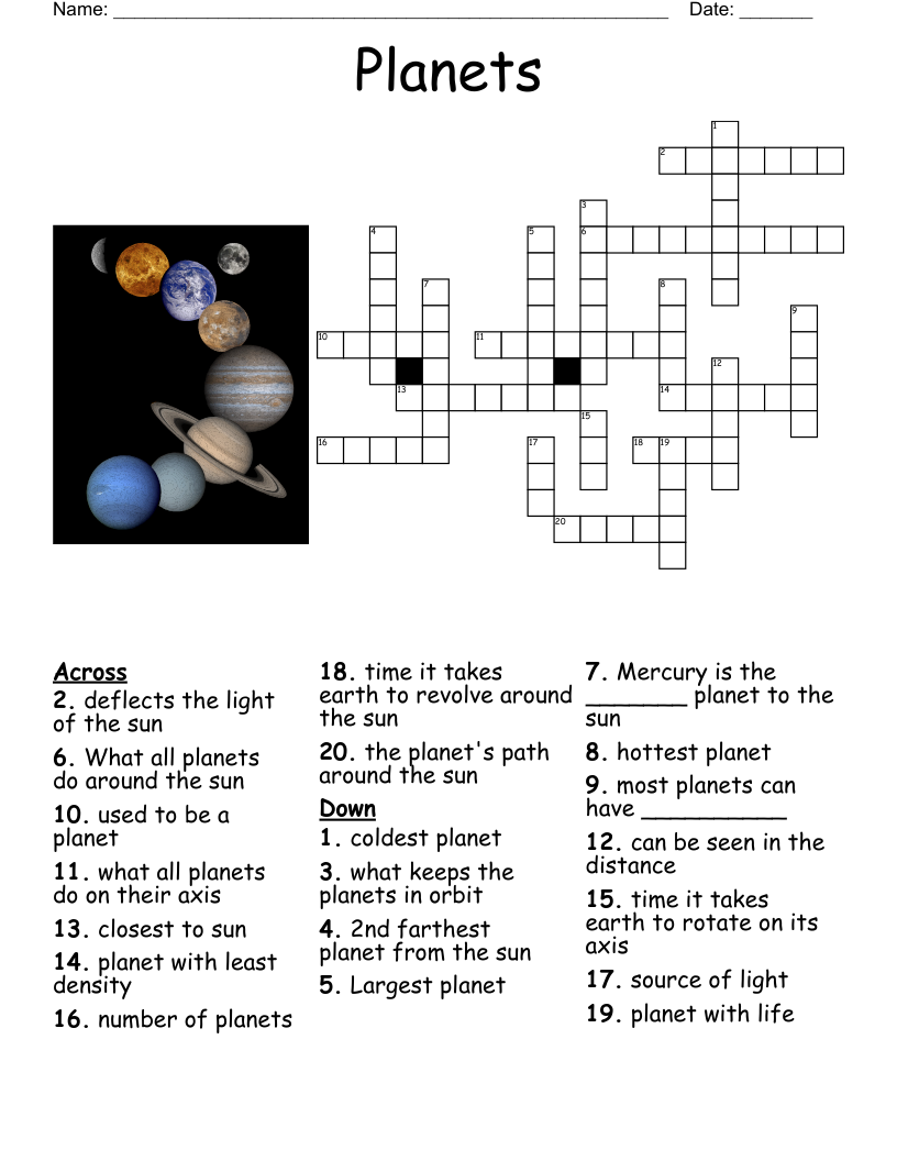 Planet Crossword WordMint
