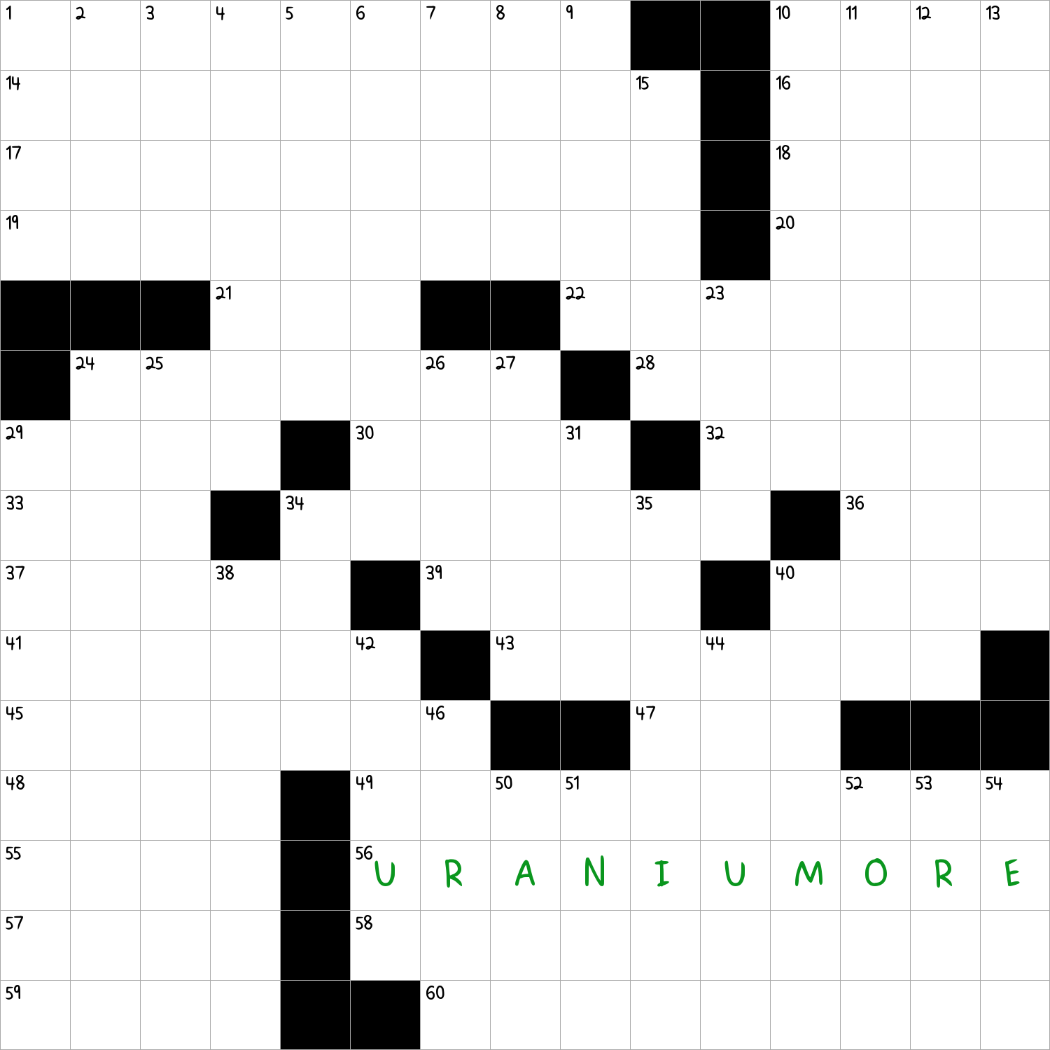 Plant Matter NYT Crossword Clue October 19 2024