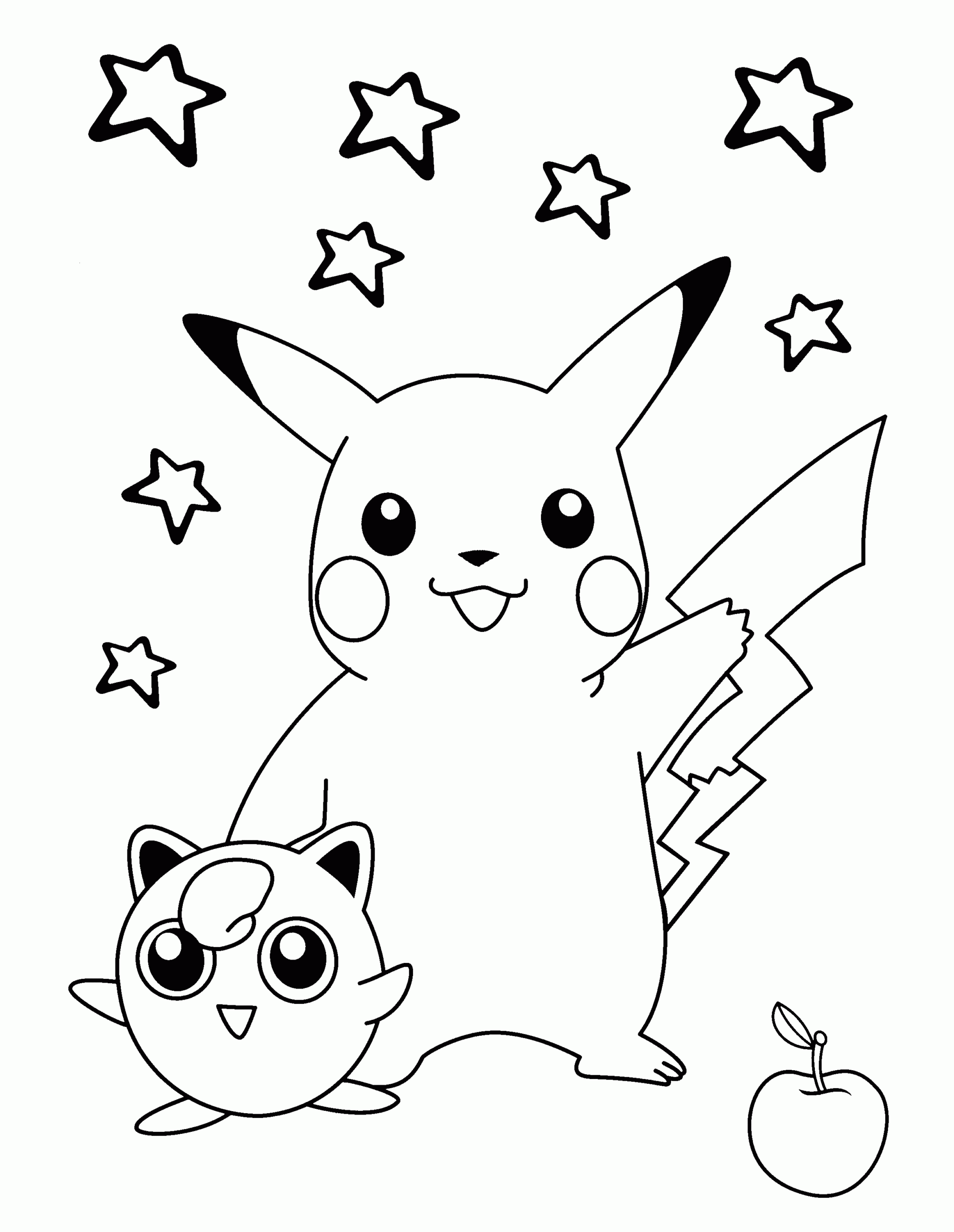 pokemon print coloring pages
