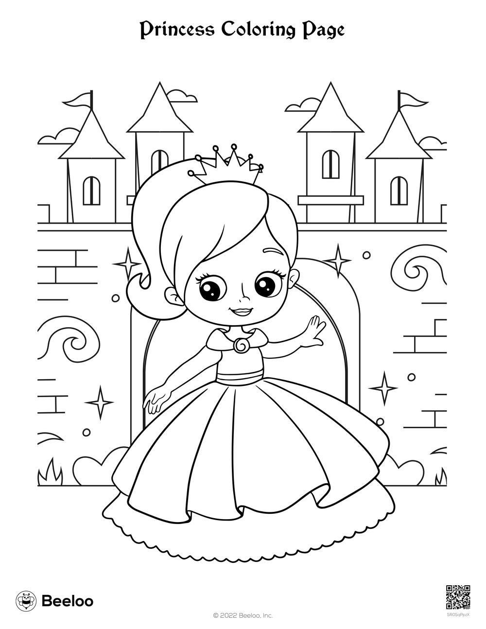 Princess Coloring Page Beeloo Printable Crafts And Activities For Kids Princess Coloring Page Beeloo Printable Crafts And Activities For Kids