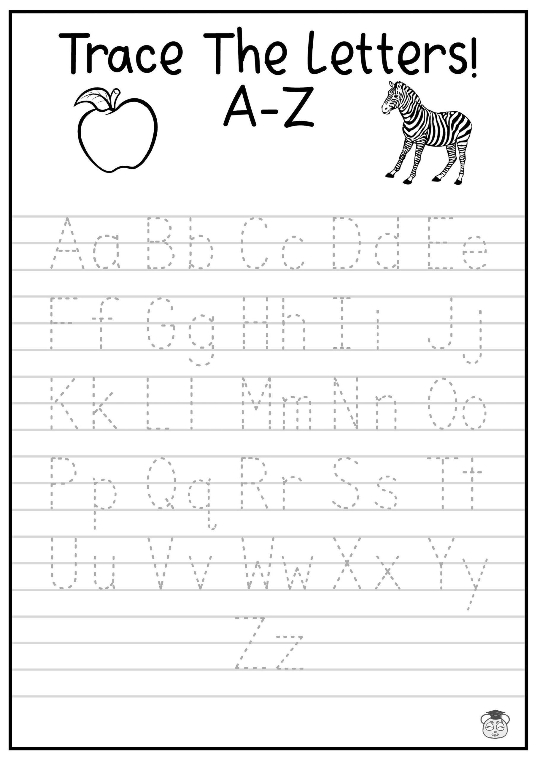 Printable A Z Letter Tracing Worksheet Capital And Lowercase Alphabetical Letter Tracing ages 3 7 KG1 To Grade 2 Etsy Denmark Printable A Z Letter Tracing Worksheet Capital And Lowercase Alphabetical Letter Tracing ages 3 7 KG1 To Grade 2 Etsy Denmark