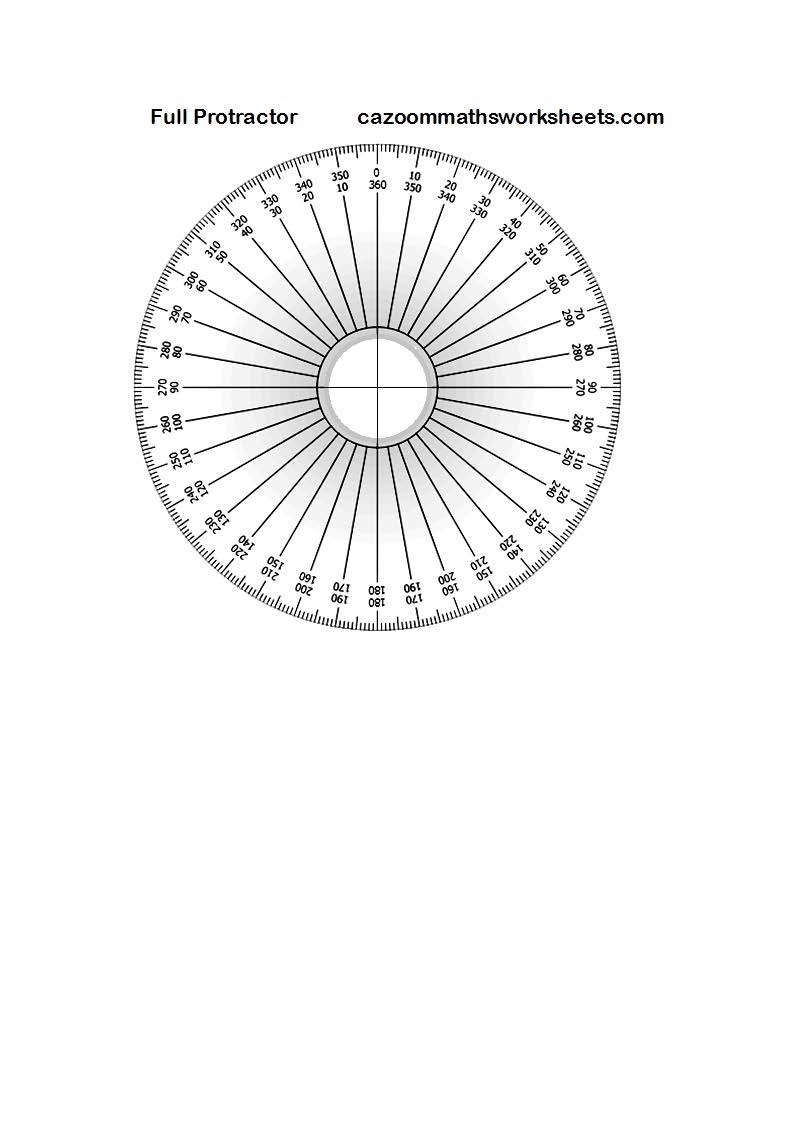 print off a protractor print off a protractor