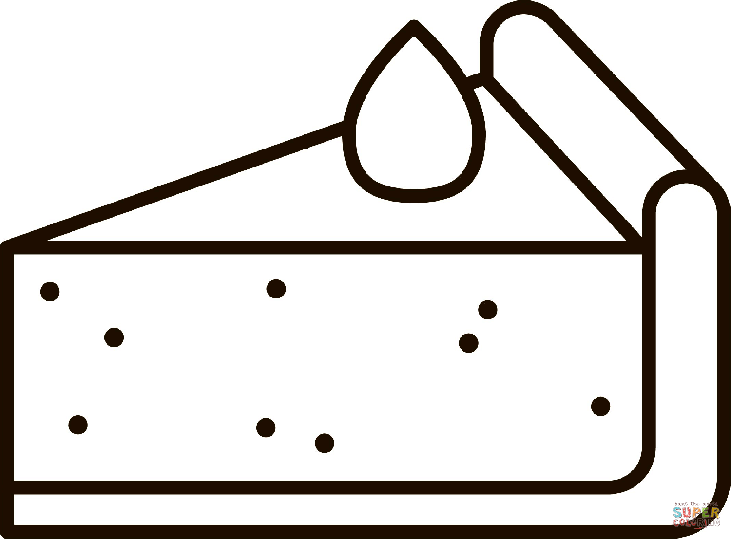 Pumpkin Pie Coloring Page Free Printable Pumpkin Pie Coloring Page Free Printable