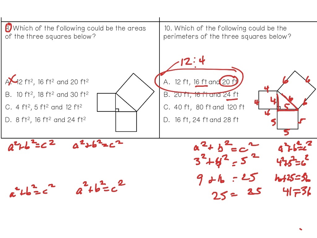 Pythagorean Theorem Converse Homework Tutorial Math ShowMe Pythagorean Theorem Converse Homework Tutorial Math ShowMe