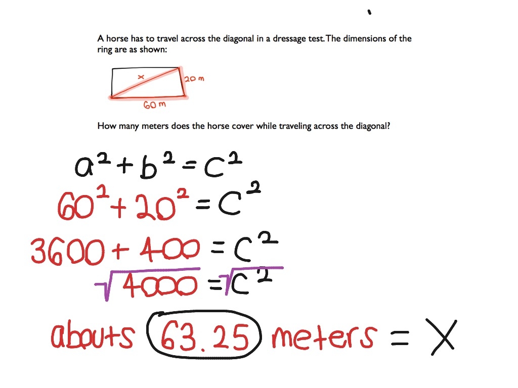 Pythagorean Theorem Math Geometry Middle School Math 8th Grade Math 8 G 7 ShowMe Pythagorean Theorem Math Geometry Middle School Math 8th Grade Math 8 G 7 ShowMe
