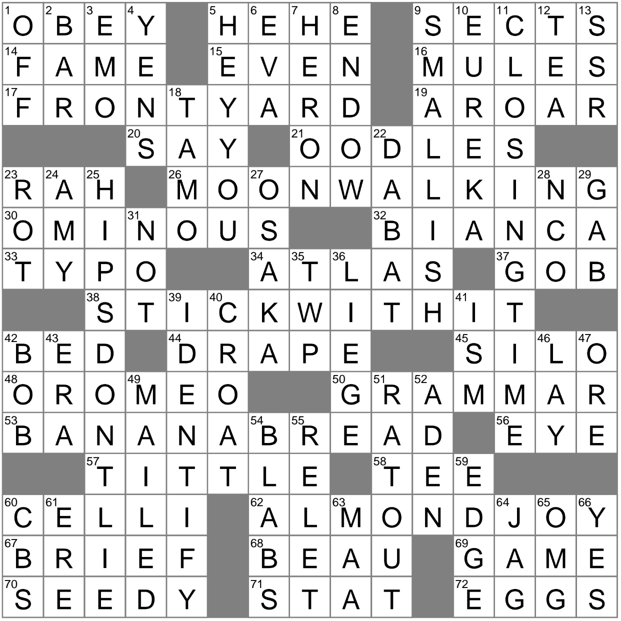Religious Divisions Crossword Clue Archives LAXCrossword Religious Divisions Crossword Clue Archives LAXCrossword