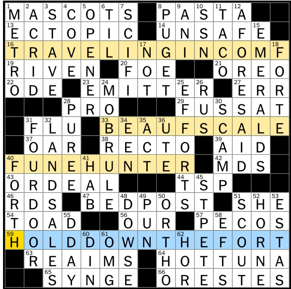 right hand page crossword clue