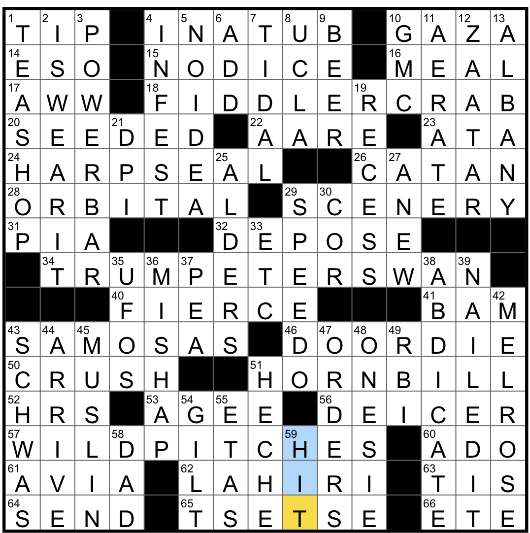 Rex Parker Does The NYT Crossword Puzzle Game Island Represented By Hexagonal Tiles THU 2 29 24 Boldly Stylish In Slang Mideast Spice Blend Asymmetrical Crustacean Creature Whose Scientific Rex Parker Does The NYT Crossword Puzzle Game Island Represented By Hexagonal Tiles THU 2 29 24 Boldly Stylish In Slang Mideast Spice Blend Asymmetrical Crustacean Creature Whose Scientific