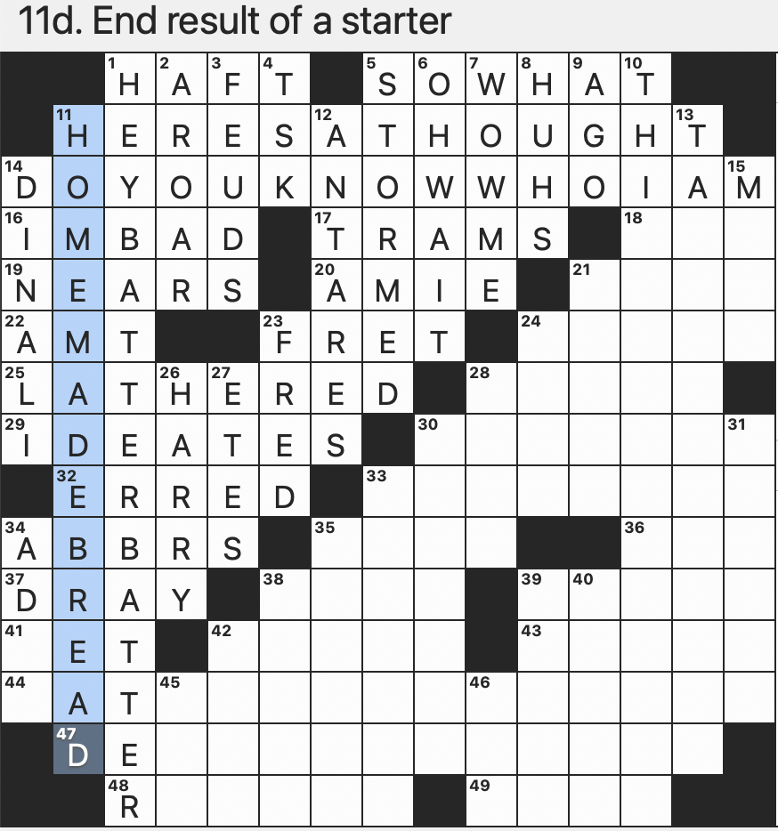 Rex Parker Does The NYT Crossword Puzzle November 2024 Rex Parker Does The NYT Crossword Puzzle November 2024