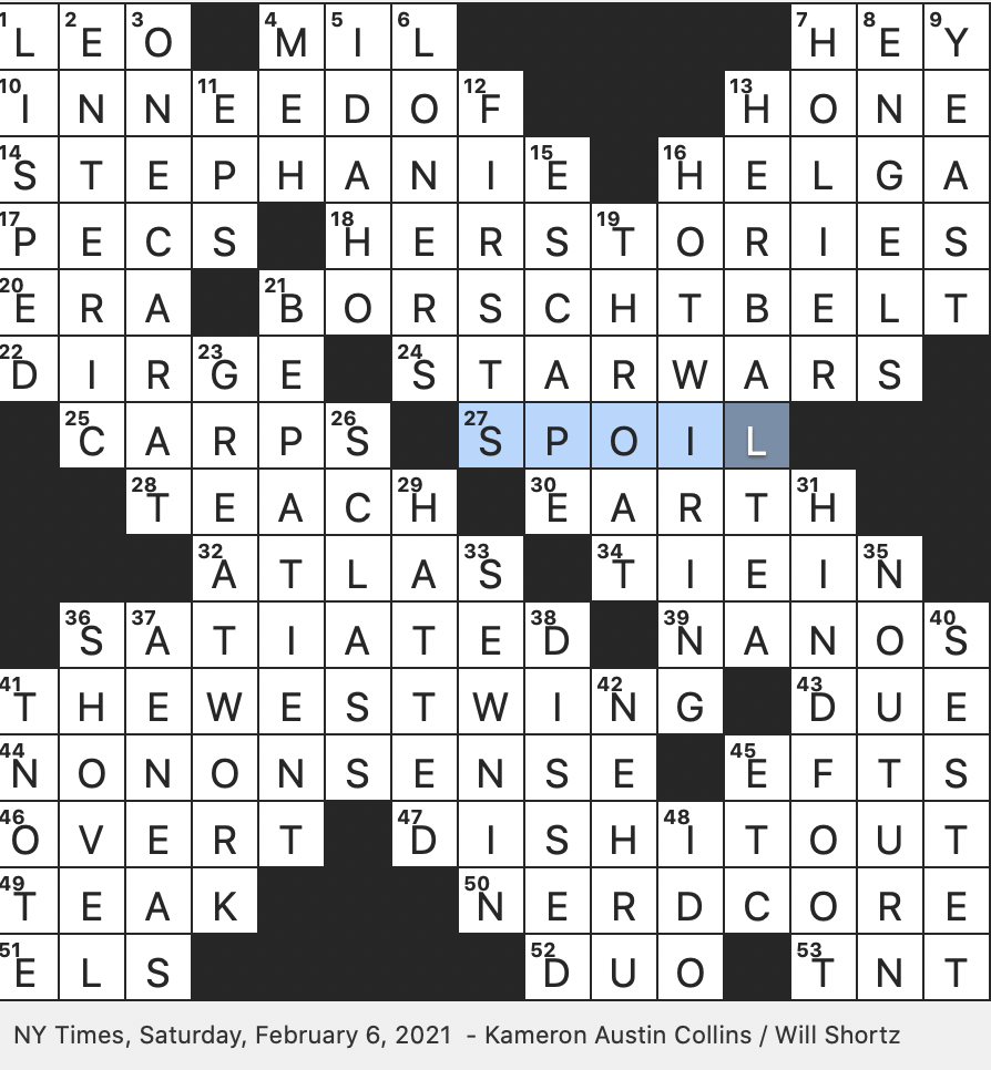 Rex Parker Does The NYT Crossword Puzzle Once popular Resort Area In The Catskills Informally SAT 2 6 21 World Leader With Role In 1961 s Annexation Of Goa Music Genre That Includes Geeksta Rap Rex Parker Does The NYT Crossword Puzzle Once popular Resort Area In The Catskills Informally SAT 2 6 21 World Leader With Role In 1961 s Annexation Of Goa Music Genre That Includes Geeksta Rap