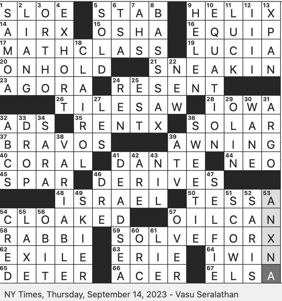 Rex Parker Does The NYT Crossword Puzzle Preceder Of The Chen Dynasty THU 9 14 23 Giant In Chemicals Manufacturing Affectionate Gesture That Might Get Some Blowback 2012 Film Centered