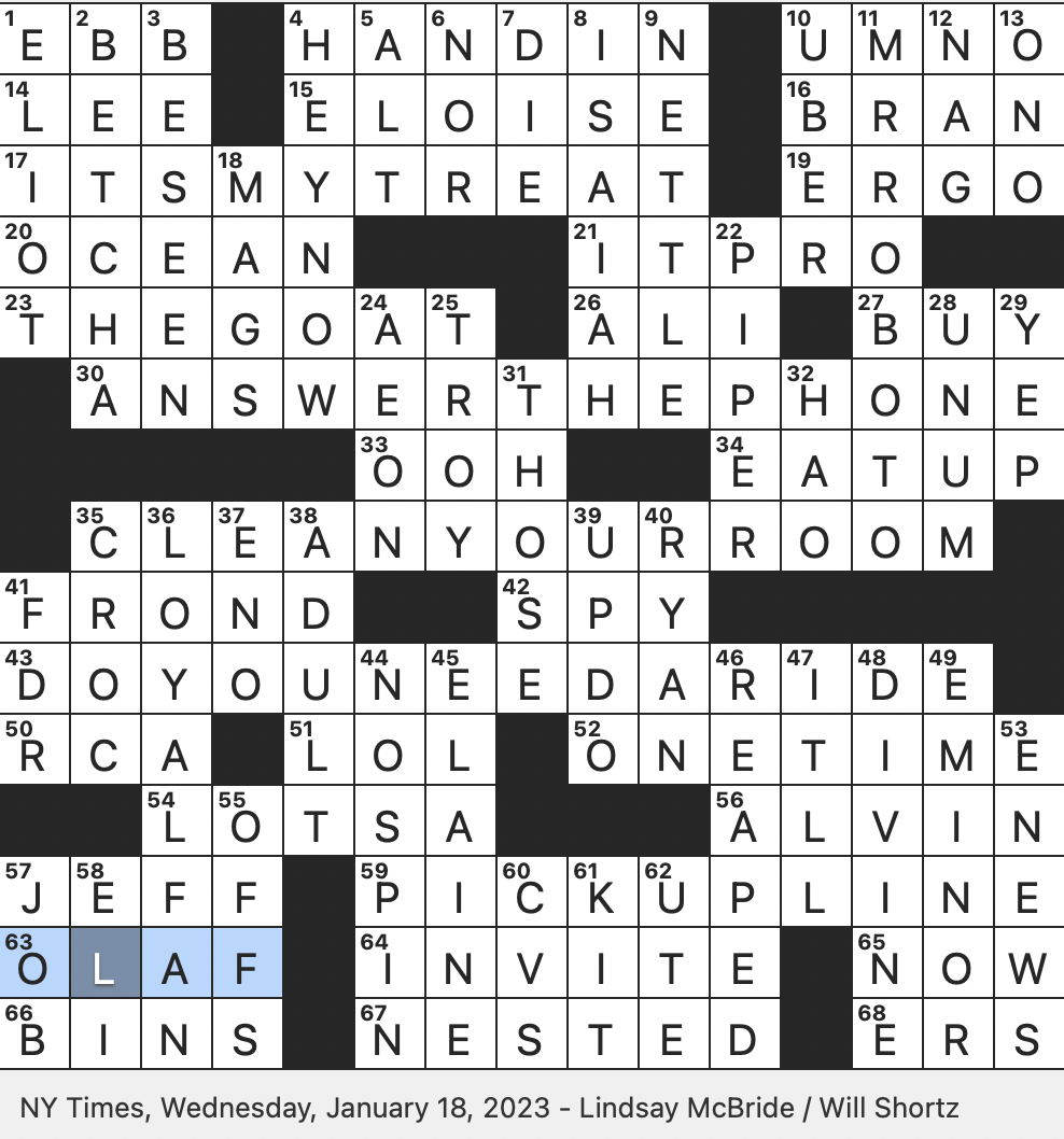 musical finale nyt crossword musical finale nyt crossword