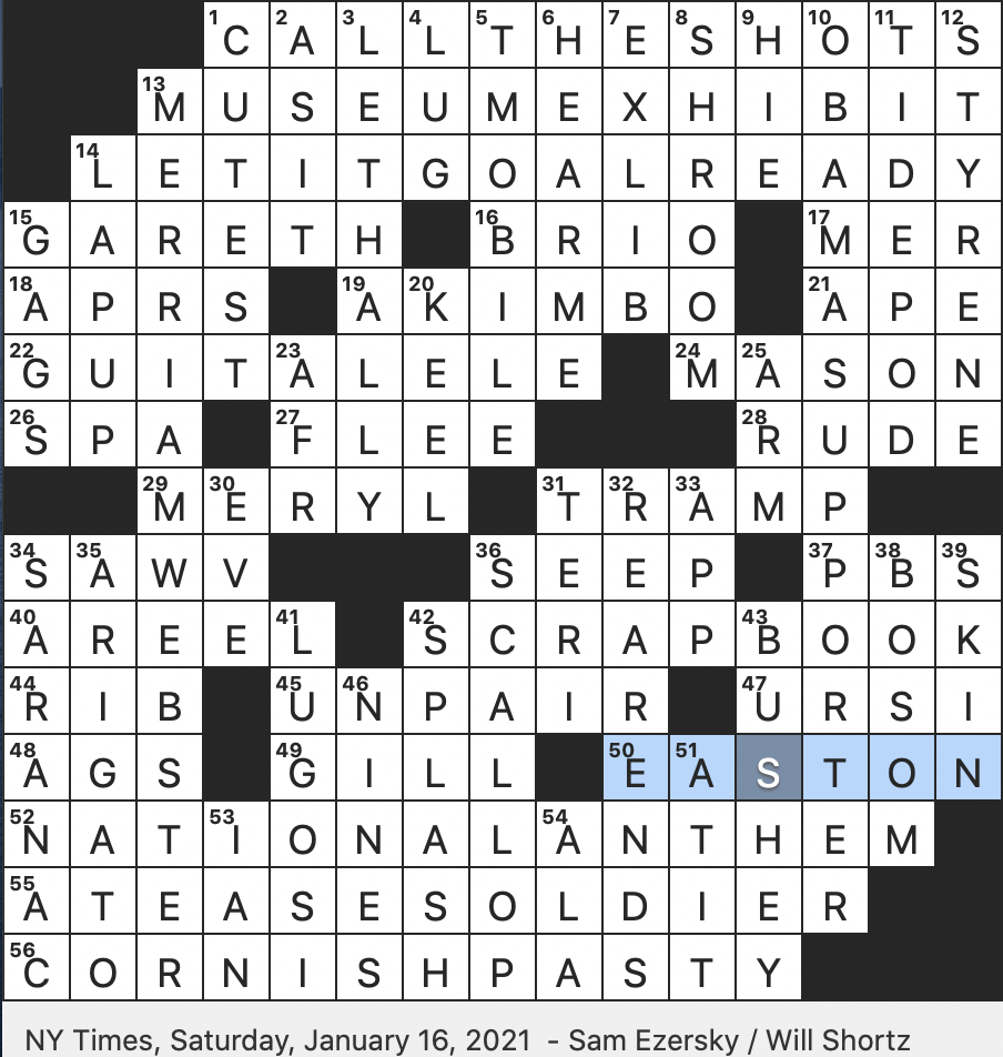 Rex Parker Does The NYT Crossword Puzzle Wild Cards In Baseball Poker SAT 1 16 21 Lead in To Some Water dwelling Folk Visibly Dizzy Quaintly Savory Snack In England Disassociate Rex Parker Does The NYT Crossword Puzzle Wild Cards In Baseball Poker SAT 1 16 21 Lead in To Some Water dwelling Folk Visibly Dizzy Quaintly Savory Snack In England Disassociate