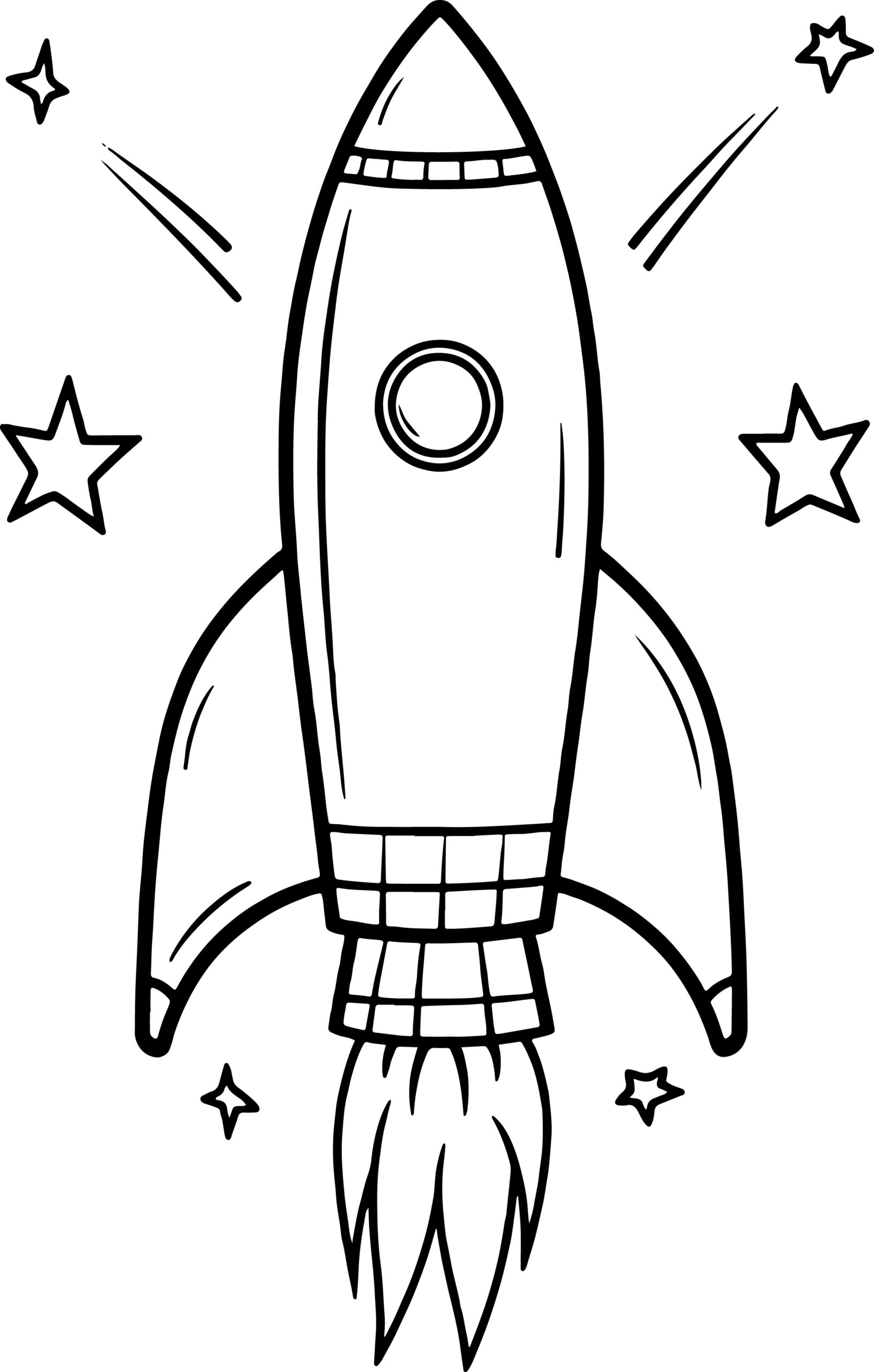 coloring pages of spaceships