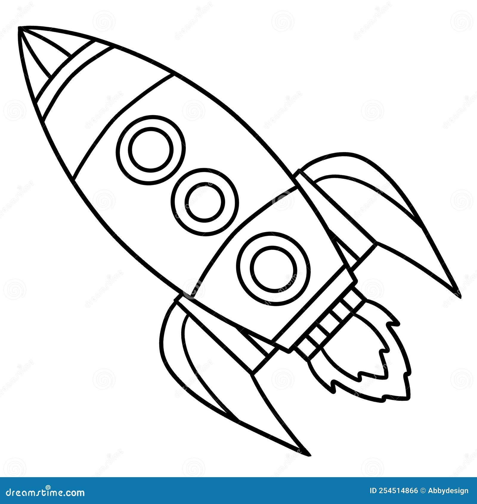 Rocket Ship Isolated Coloring Page For Kids Stock Vector Illustration Of Education Universe 254514866 Rocket Ship Isolated Coloring Page For Kids Stock Vector Illustration Of Education Universe 254514866