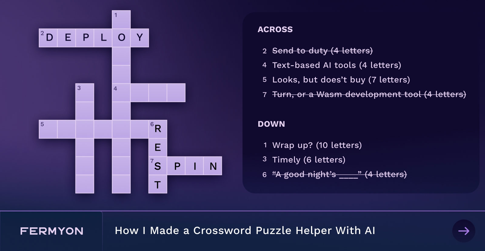 aware of crossword clue