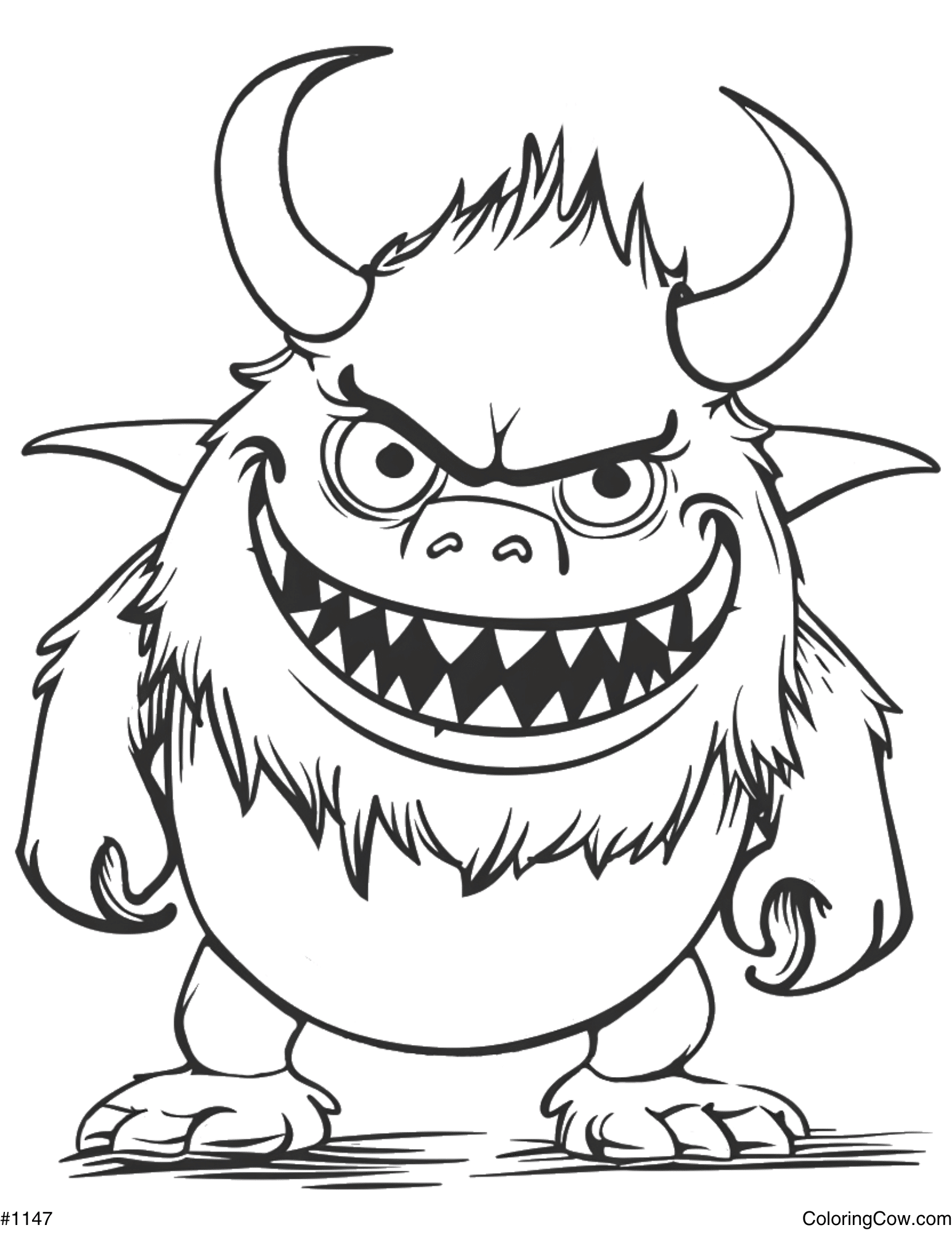 monster colouring in pages monster colouring in pages