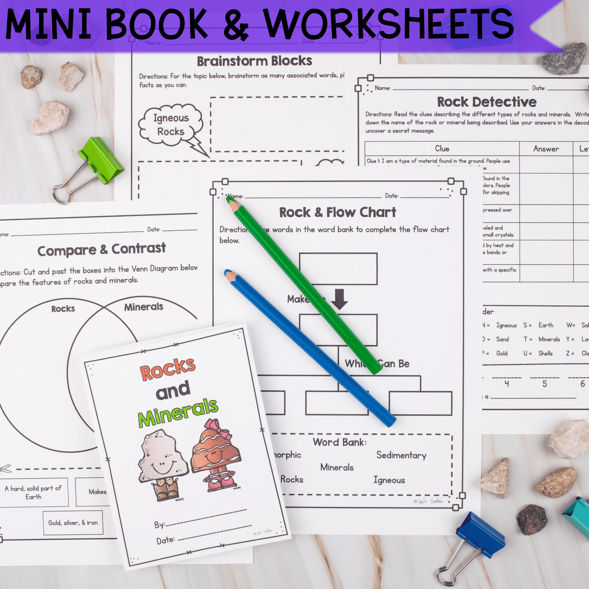 Science Rocks And Minerals 1st 2nd Grade MagiCore Science Rocks And Minerals 1st 2nd Grade MagiCore