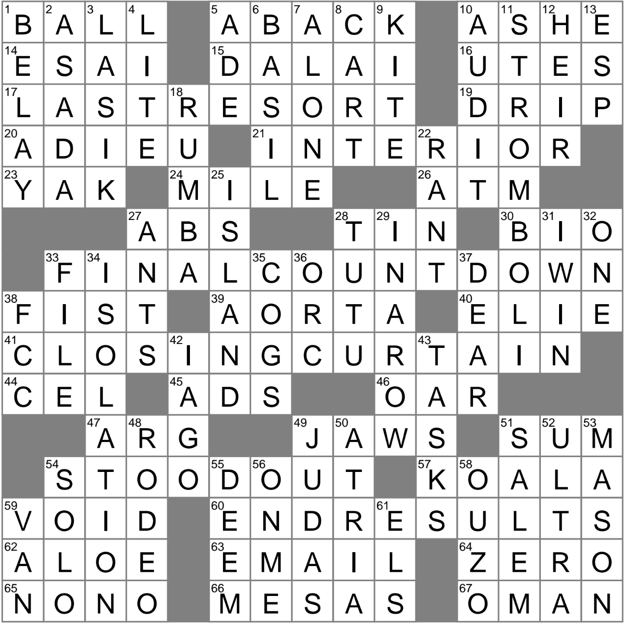 Secure As A Ship s Line Crossword Clue Archives LAXCrossword