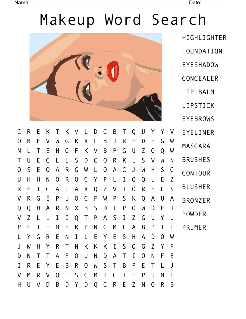 Sephora Crossword WordMint