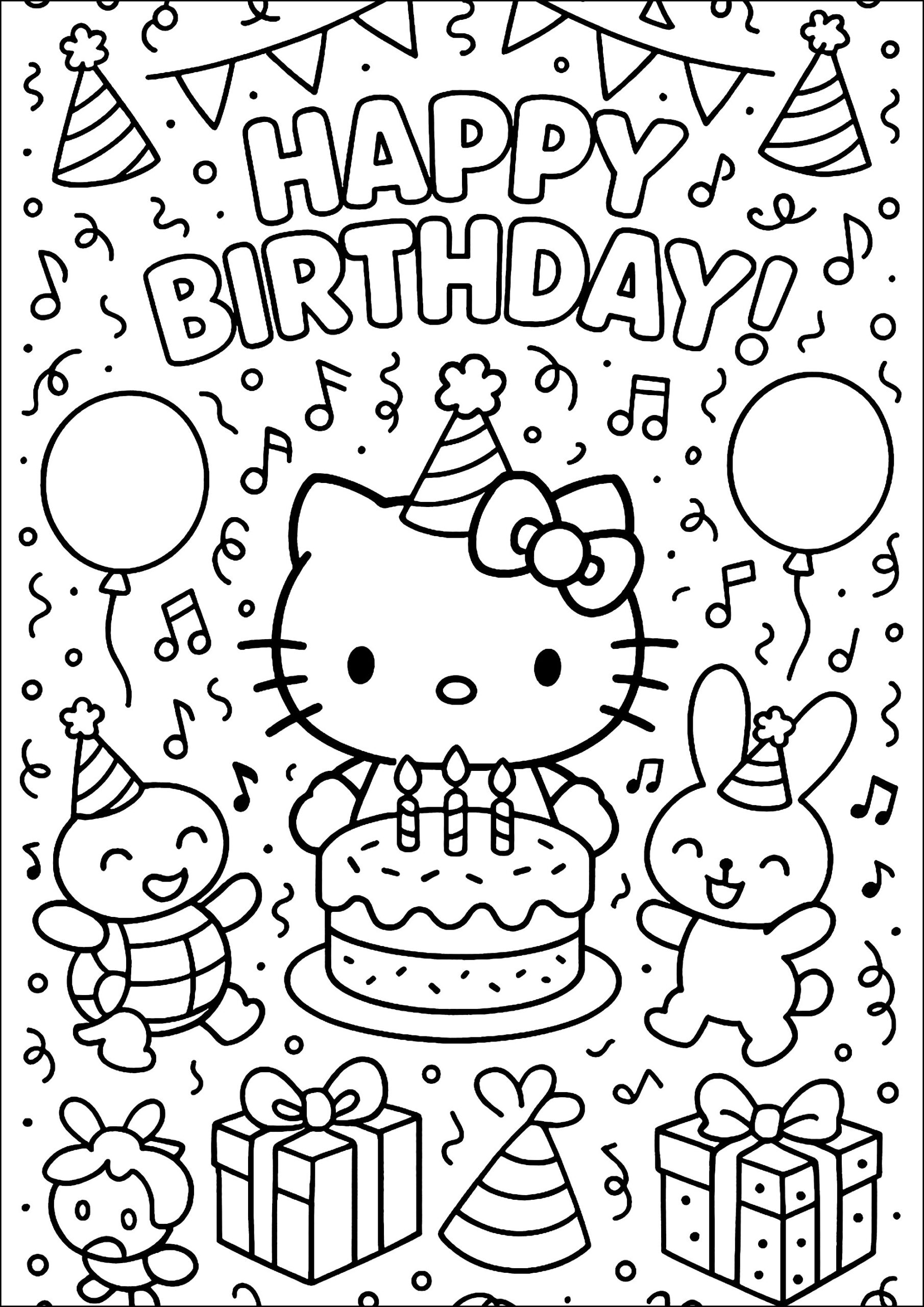 Simple Hello Kitty Coloring Page For Kids Hello Kitty Coloring Pages Simple Hello Kitty Coloring Page For Kids Hello Kitty Coloring Pages